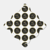 Goldene und schwarze 50-jährige Jubiläumsfeier Geschenkschachtel (Ungefaltet)