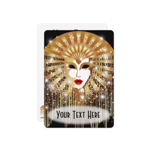 Goldene venezianische Kirche Santa Maria delle Gra (Vorderseite/Rückseite Beispiel)