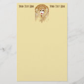 Goldene venezianische Kirche Santa Maria delle Gra Briefpapier (Vorderseite)