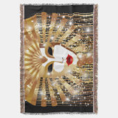 Goldene venezianische Kirche Santa Maria delle Gra Decke (Vorderseite Vertikal)