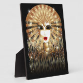 Goldene venezianische Kirche Santa Maria delle Gra Fotoplatte (Seite)