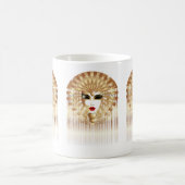 Goldene venezianische Kirche Santa Maria delle Gra Kaffeetasse (Mittel)