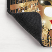 Goldene venezianische Kirche Santa Maria delle Gra Mousepad (Ecke)