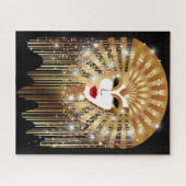 Goldene venezianische Kirche Santa Maria delle Gra Puzzle (Horizontal)