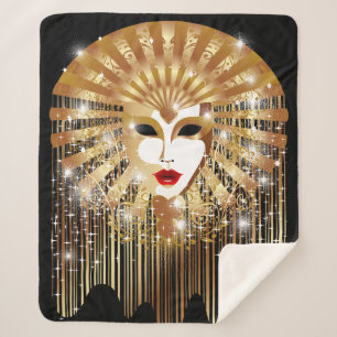 Goldene venezianische Kirche Santa Maria delle Gra Sherpadecke