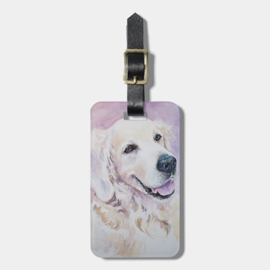 Goldene Vergeltung Gepäckanhänger (Vorderseite vertikal)