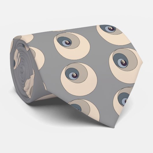 Goldene Verhältnis-Kreise Krawatte (Gerollt)