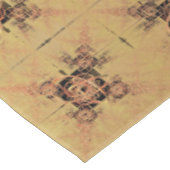 Goldene Verspannungen Tischdecke (Schrägansicht)