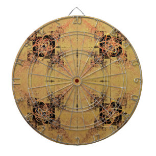 Goldene Verwandlung Dartscheibe