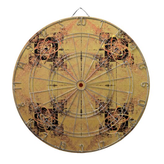 Goldene Verwandlung Dartscheibe (vorne)