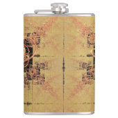 Goldene Verwandlung Flachmann (Vorderseite)