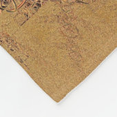 Goldene Verwandlung Fleecedecke (Ecke)