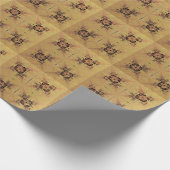 Goldene Verwandlung Geschenkpapier (Ecke)