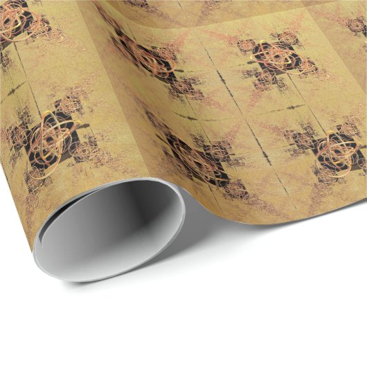 Goldene Verwandlung Geschenkpapier (Rolleneckpunkt)