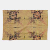 Goldene Verwandlung Geschirrtuch (Horizontal)