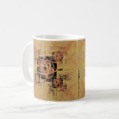 Goldene Verwandlung Kaffeetasse (Vorderseite Links)