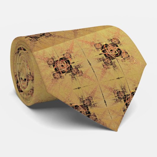 Goldene Verwandlung Krawatte (Gerollt)