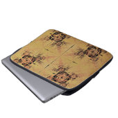 Goldene Verwandlung Laptopschutzhülle (Vorne Knopf)