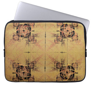 Goldene Verwandlung Laptopschutzhülle
