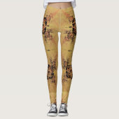 Goldene Verwandlung Leggings (Vorderseite)