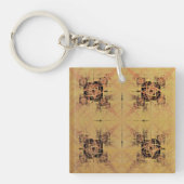 Goldene Verwandlung Schlüsselanhänger (Vorderseite)