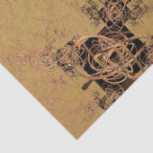Goldene Verwandlung Seidenpapier (Detail)