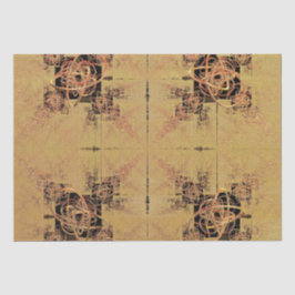 Goldene Verwandlung Seidenpapier