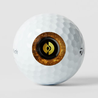 "Goldene Verzauberung: Der magische Golf Style Bal Golfball