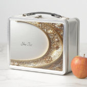 Goldene verzierte Lunchbox (Beispiel)