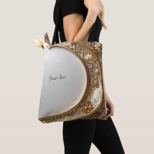 Goldene verzierte Rahmen-Tasche Tasche