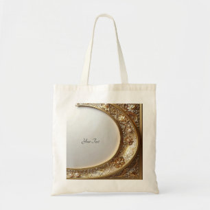 Goldene verzierte Rahmen-Tasche Tragetasche