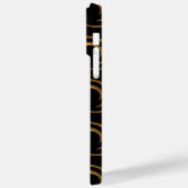 Goldene Verzierung Case-Mate iPhone Hülle (Rückseite / Links)