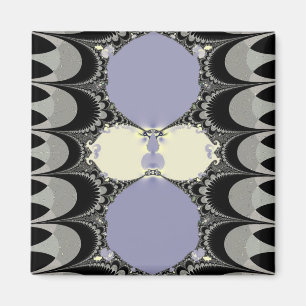 Goldene Verzierung Magnet