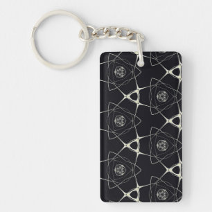 Goldene Verzierung Schlüsselanhänger