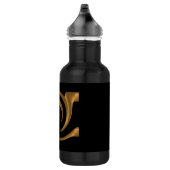 Goldene Verzierung Trinkflasche (Rechts)