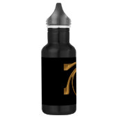 Goldene Verzierung Trinkflasche (Links)