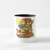 Goldene Vibes 2026 Tasse (Zentrum)