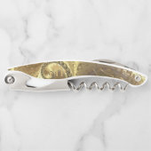 Goldene VIP-Korkenziehersammlung Kellnermesser (Vorderseite)