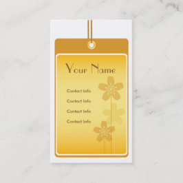 Goldene Visitenkarte