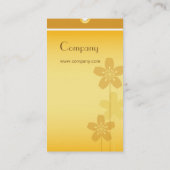 Goldene Visitenkarte (Rückseite)