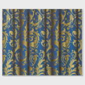 Goldene Vorhänge 1 Geschenkpapier (Flach)