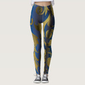 Goldene Vorhänge 1 Leggings (Vorderseite)