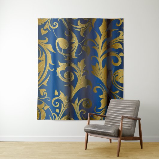 Goldene Vorhänge 1 Wandteppich (Beispiel)