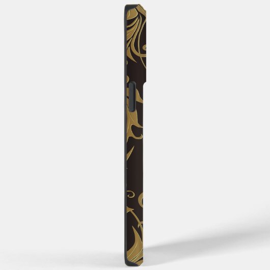 Goldene Vorhänge 3 Case-Mate iPhone Hülle (Rückseite / Rechts)
