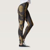 Goldene Vorhänge 3 Leggings (Rechts)
