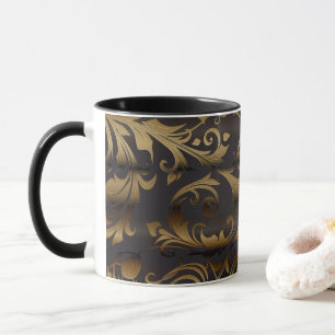 Goldene Vorhänge 3 Tasse