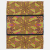 Goldene Waage - Wildblumen 1 Fleecedecke (Vorderseite)