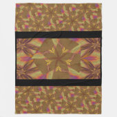 Goldene Waage - Wildblumen 3 Fleecedecke (Vorderseite)
