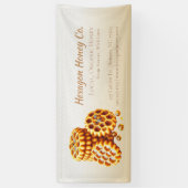 Goldene Waben Banner (Vertikal)