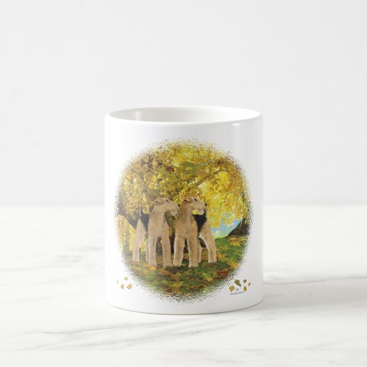 Goldene Wälder Kaffeetasse (Mittel)